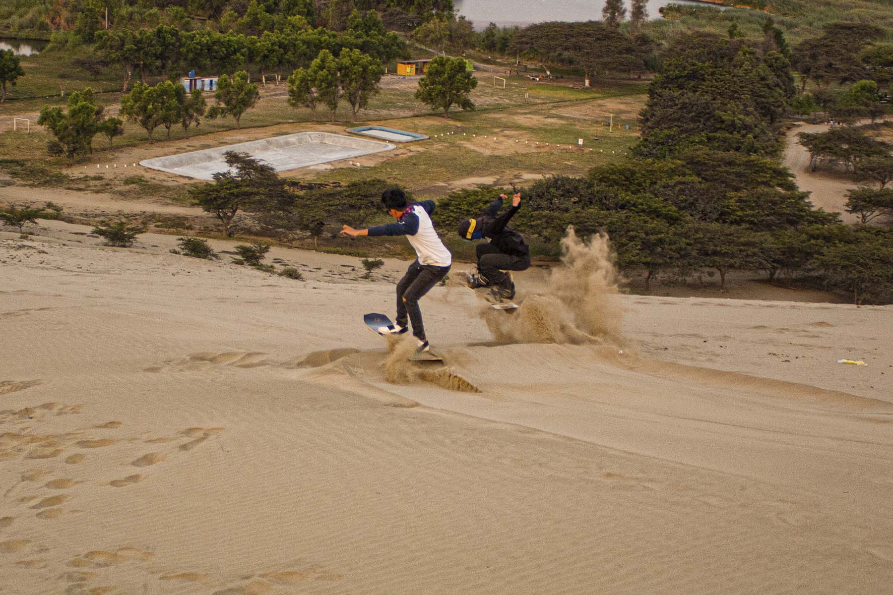 ¿Por qué se echa vela a la tabla de sandboarding?