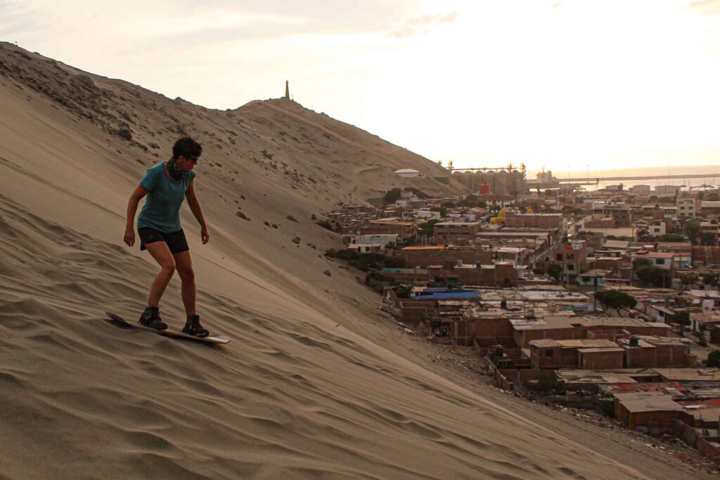 sandboarding en salaverry